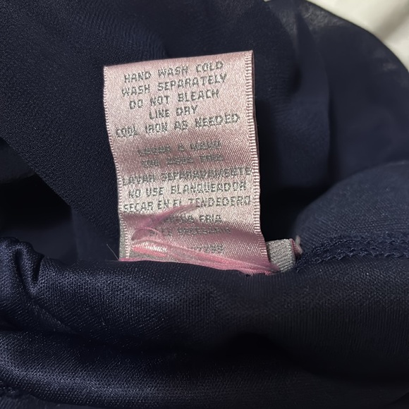 Ladies 1X Skirt - Ink, Navy or Midnight Blue - Picture 5 of 5